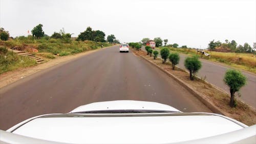 Vehicle Footage In The High Way