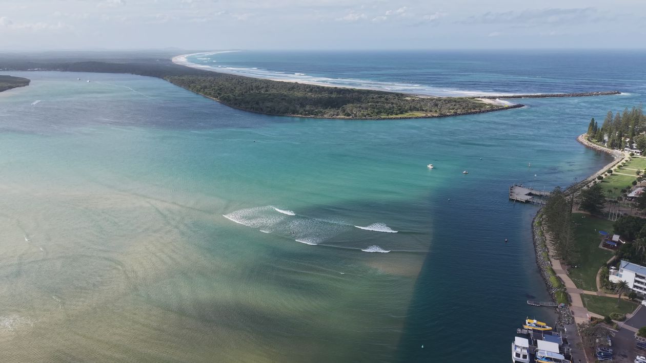 Ocean Line View Aerial Coastal View of Scenic Ocean and Shoreline Free Stock Video ...