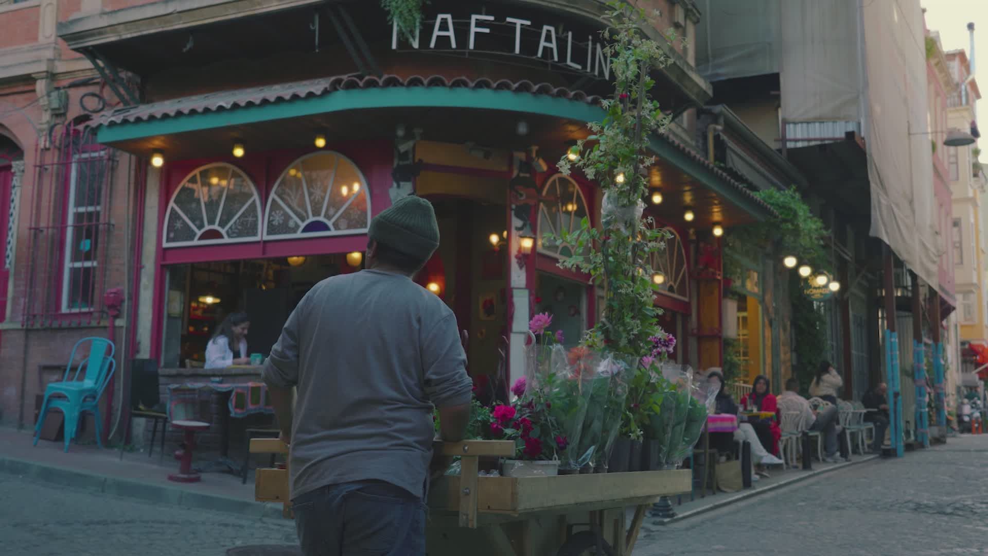 vibrant street life in balat istanbul 37079511 — free pexels stock footage