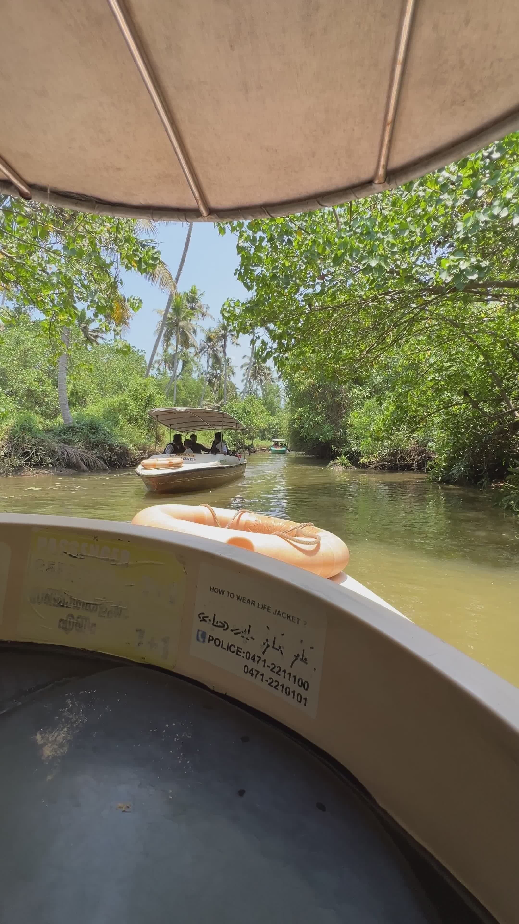 Scenic Boat Ride through a Tropical River Free Stock Video Footage ...