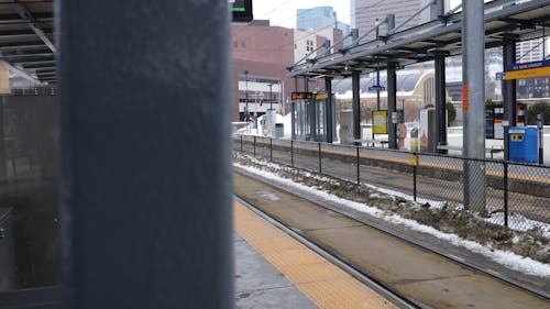 Train Arriving At A Station