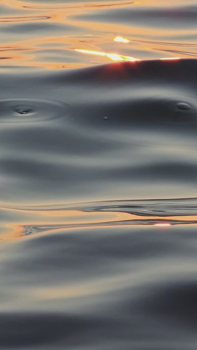 Fatıma Acunman's ocean waves sunset video