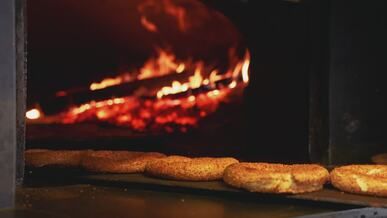 wood fired bakery artisan bread baking