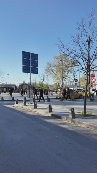 店铺门口人来人往视频素材高清视频免费下载视频素材