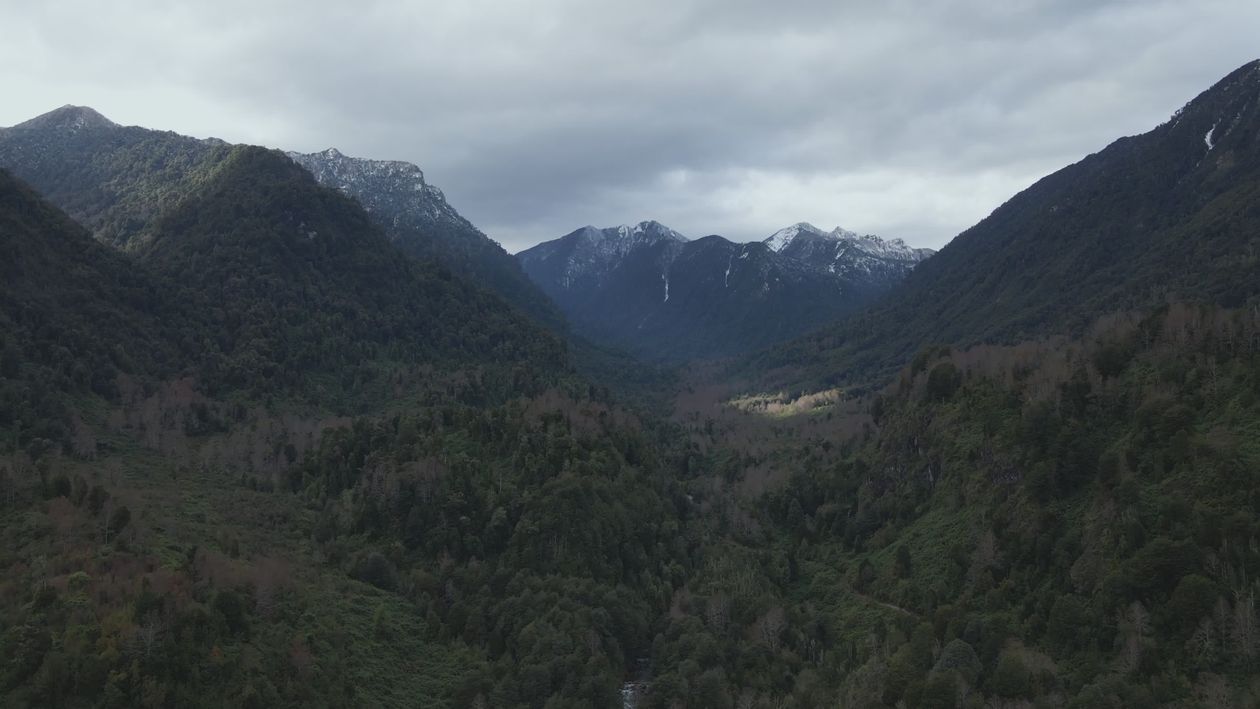Drone View of Serene Mountain Valley Free Stock Video Footage, Royalty ...