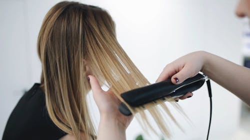 Ironing The Hair