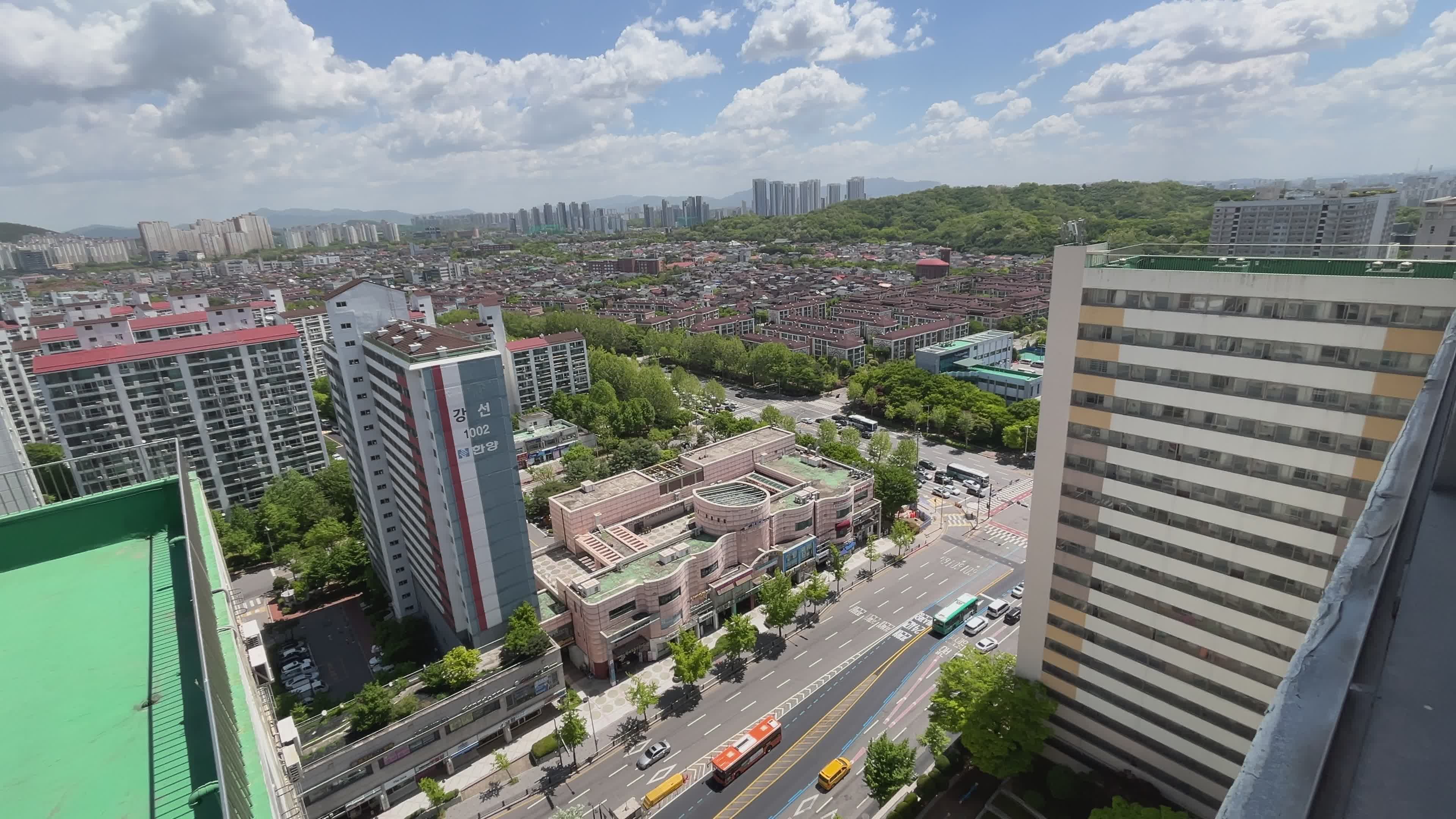 Cityscape View from High-Rise Building Free Stock Video Footage ...