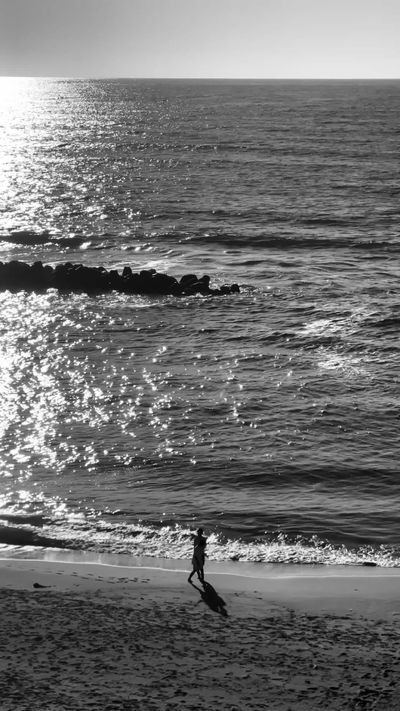 Dr. Mohammad  Hoque's ocean waves sunset video