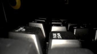 键盘高清视频视频素材