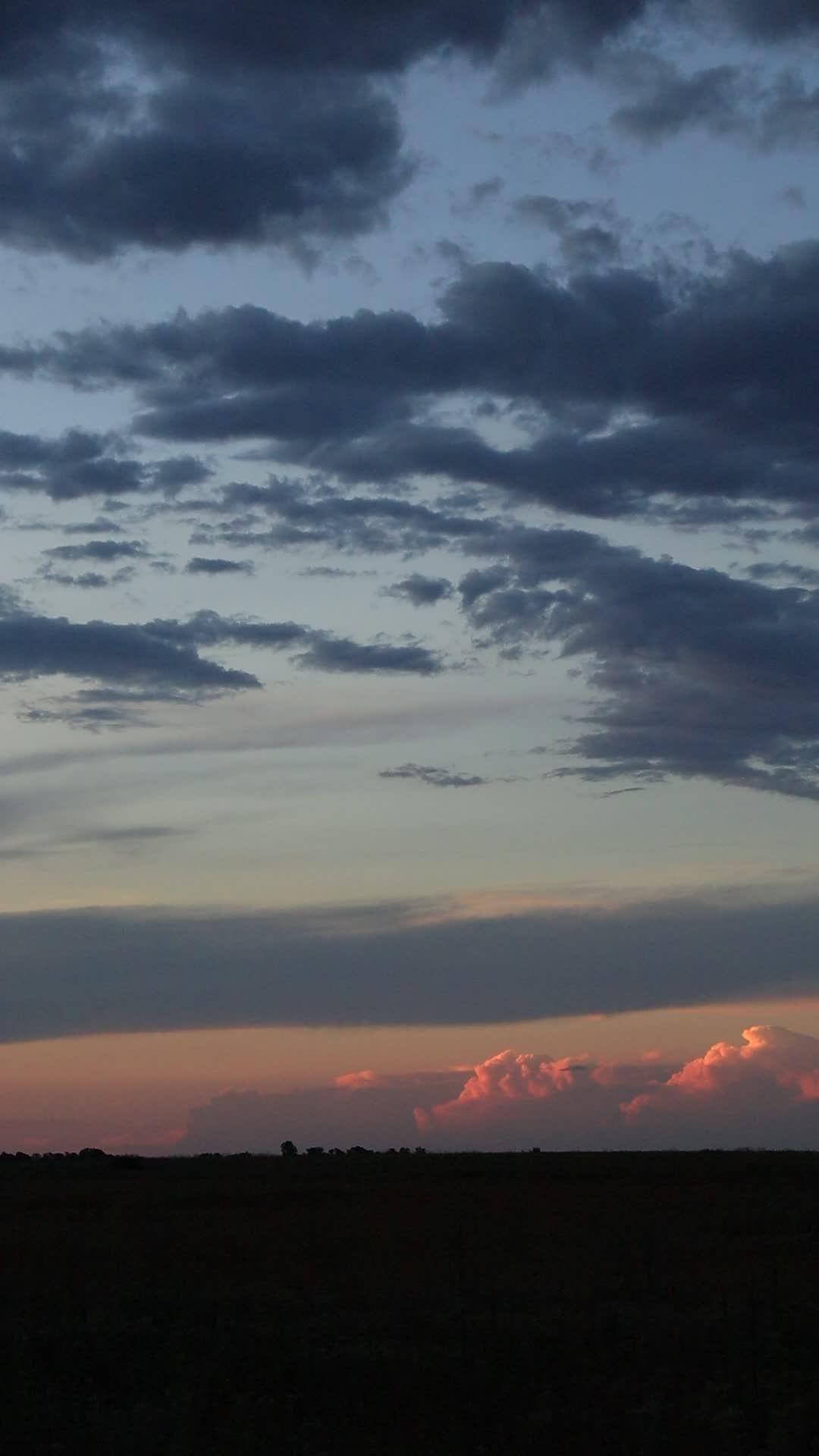 serene evening cloudscape at twilight 37528384