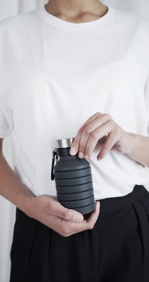 Innovative Rubber Jug Used For Water Drinking Instead Of Disposable Plastic
