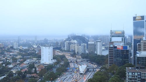 Time Lapse Video Footage Sydney Australia's Skyline