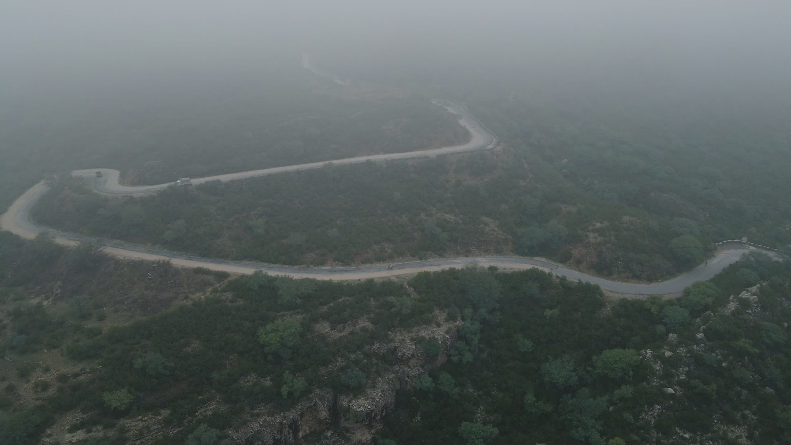 foggy mountain road aerial view at dawn 37669026 — free pexels stock footage