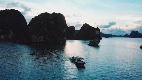 View Of The Sea And Islands At Dawn