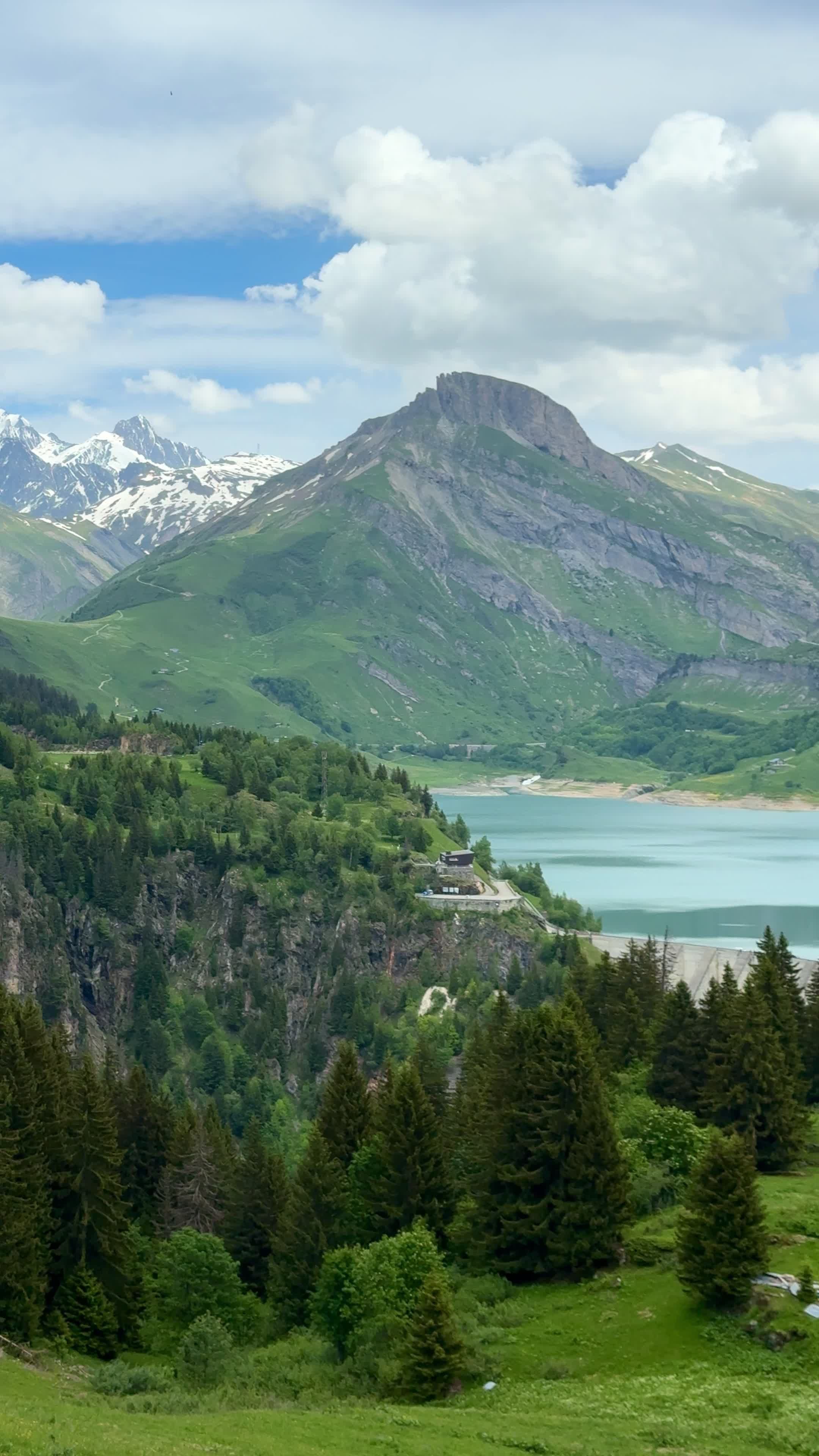 Scenic Mountain Lake Landscape with Alpine Views Free Stock Video ...