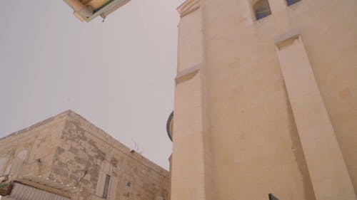 Low Angle Shot of a Church in Jerusalem