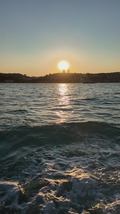 Sururi Ballıdağ Director's ocean waves sunset video
