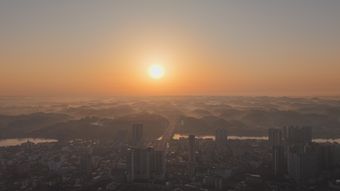 桂林城市风景高清视频免费下载视频素材