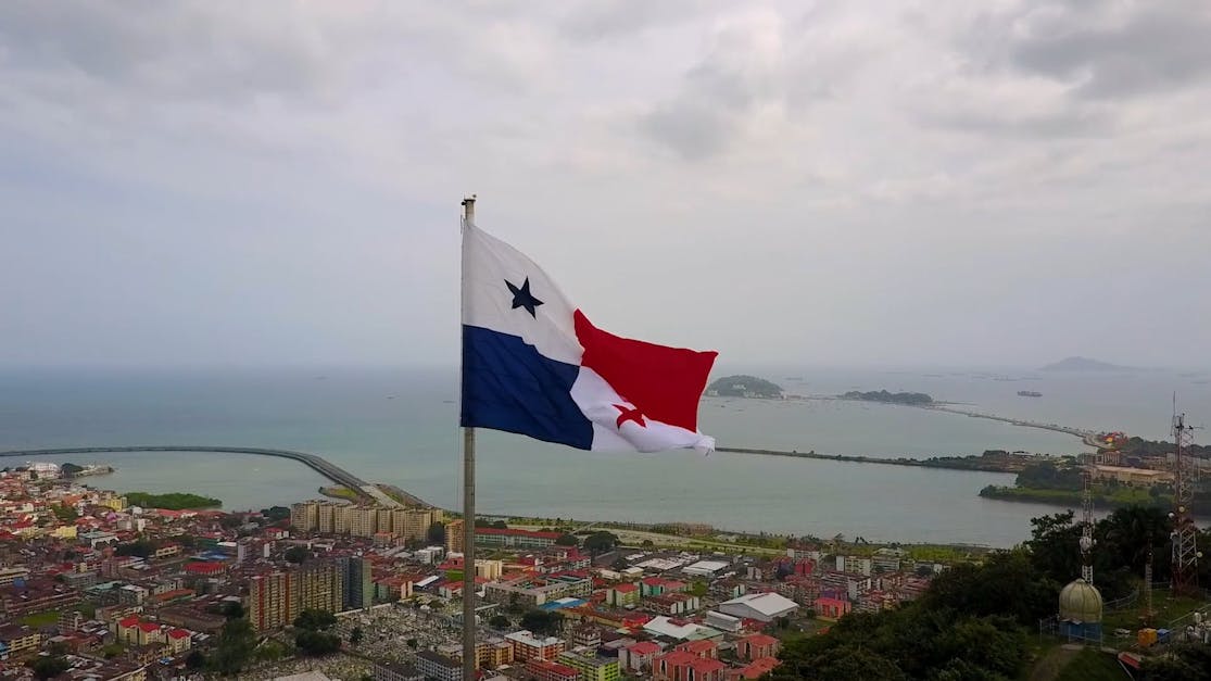 Footage Of Panama Flag And The City In High Angle · Free ... - 1200 x 627 jpeg 65kB
