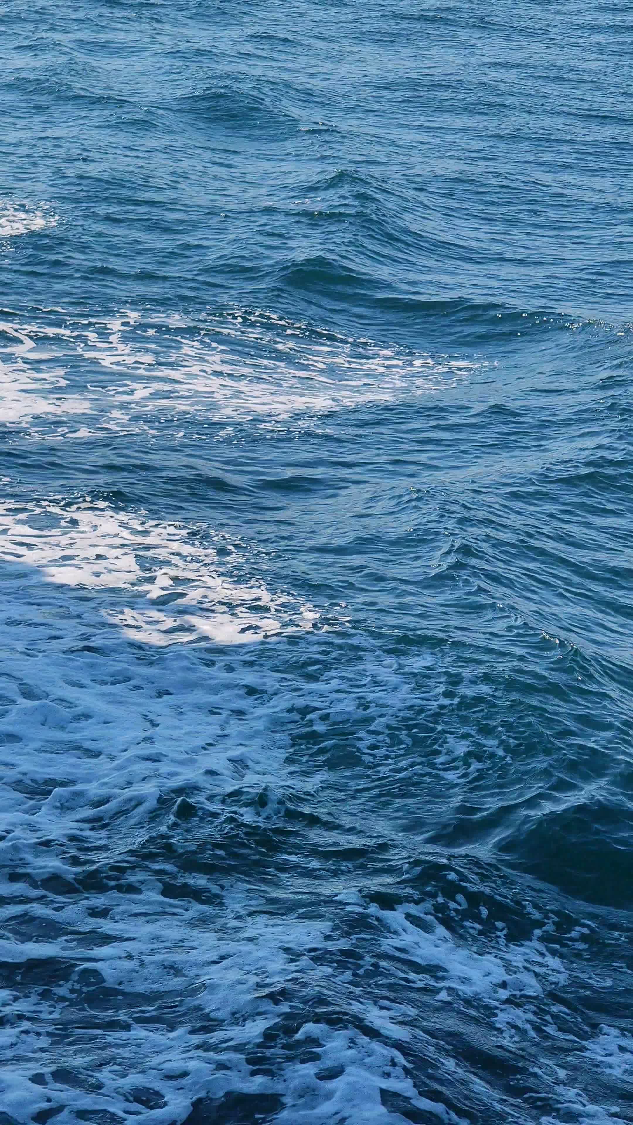 calming ocean waves with blue waters 38544599 — free pexels stock footage