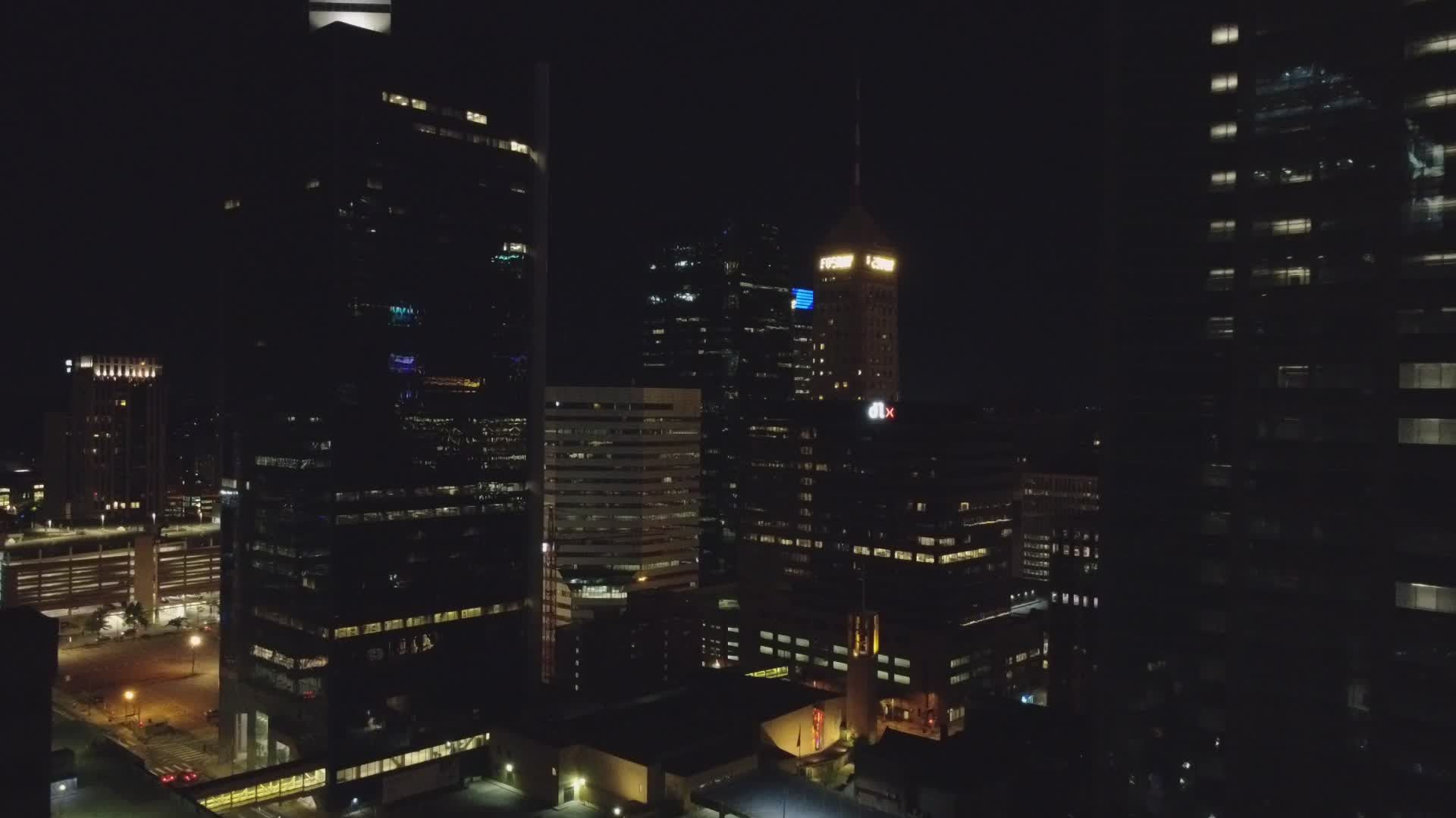 nighttime cityscape of minneapolis foshay tower 38574217 — free pexels stock footage
