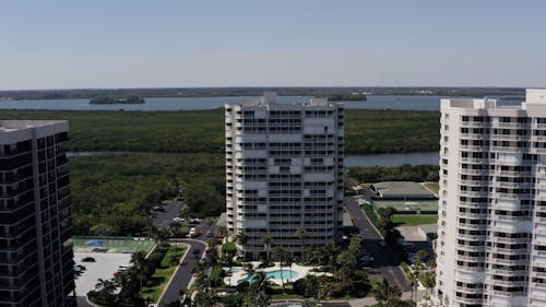 Drone Footage Of An Island Community