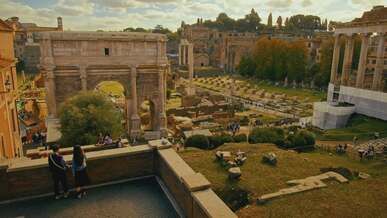 explore the ancient roman forum in italy