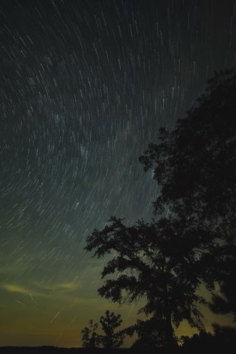 夜空星轨延时免费下载视频素材