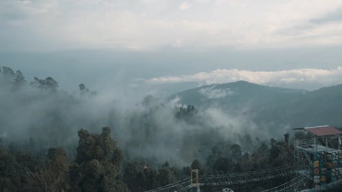 Time Lapse Video of Foggy Mountain