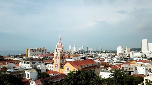 Drone Footage of Cartagena City 