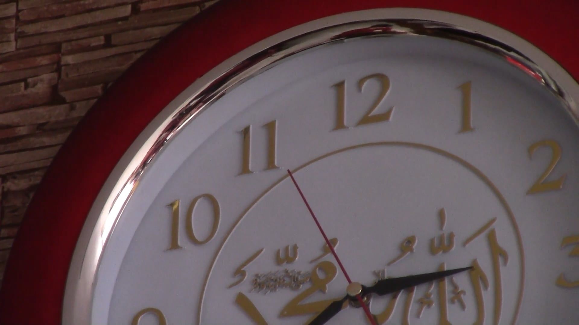 Close Up Footage Of A Wall Clock Free Stock Video Footage, Royalty-Free ...