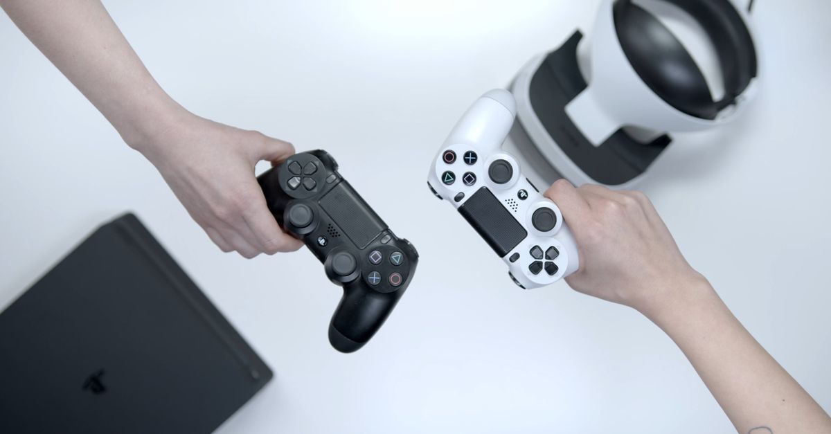 Putting Down The Remote Controls Of A Game Console Free Stock Video ...