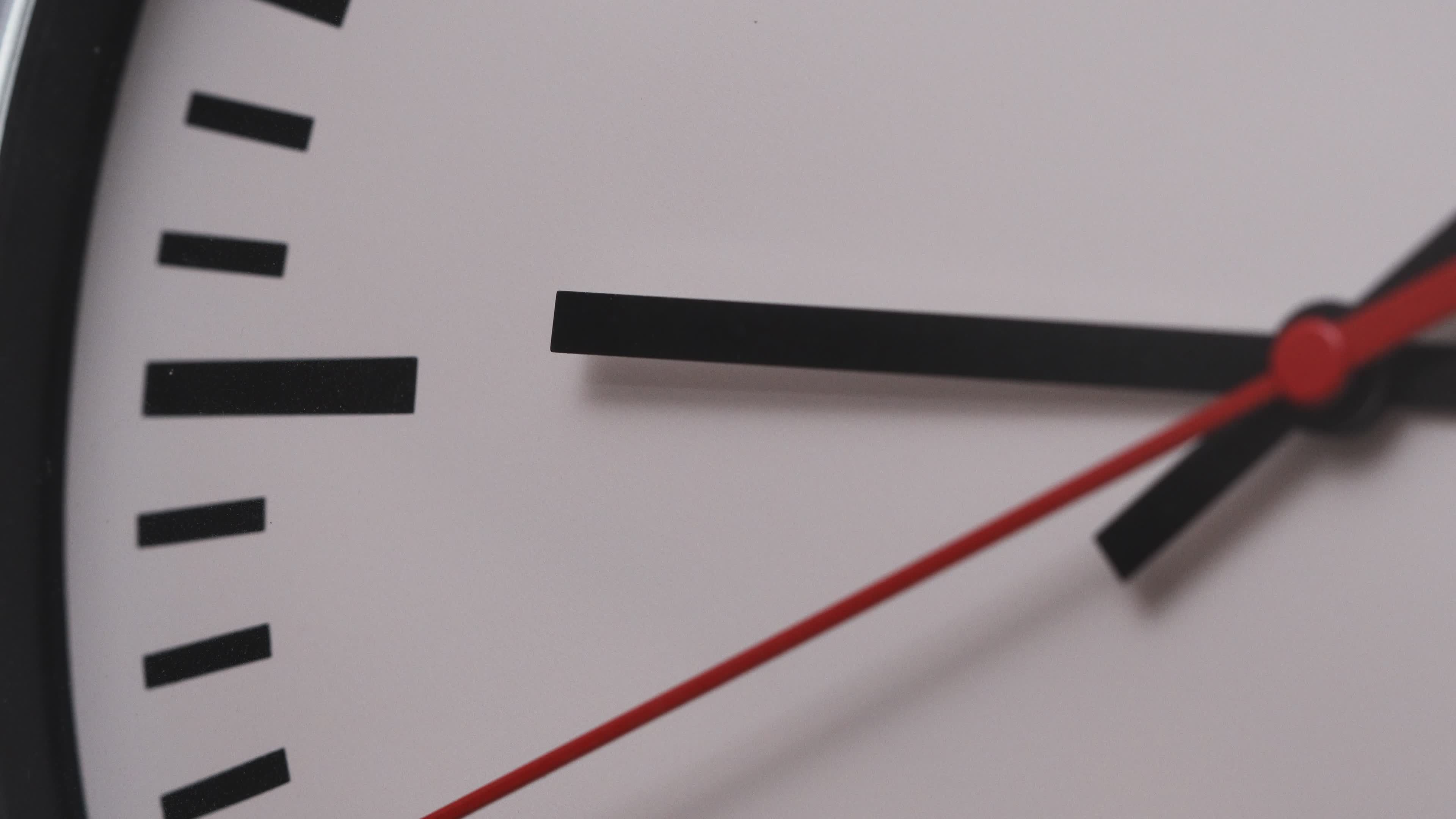 Close-up of Wall Clock Movement Free Stock Video Footage, Royalty-Free ...