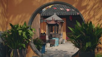 江南小院视频素材