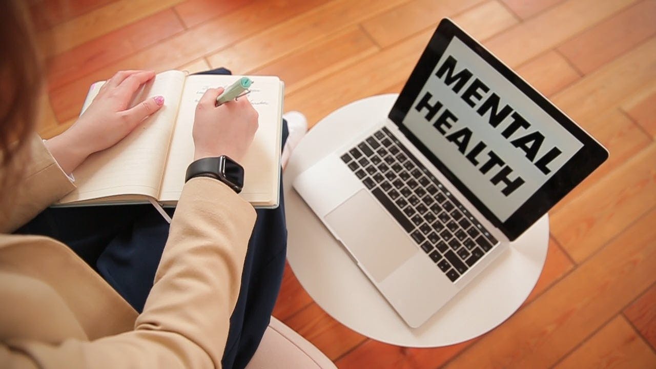 A Psychiatrist Writing Notes On A Clinical Session Free Stock Video