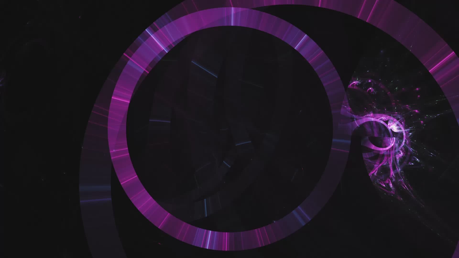 Abstract Background For Report Vibrant Abstract Animation with Purple Rings Free Stock Video Footage ...