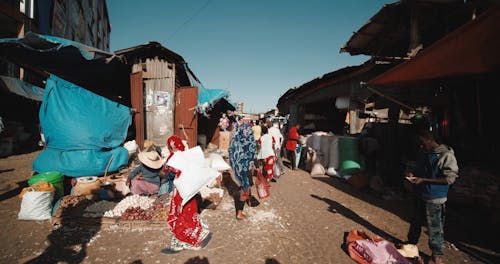 Daily Activities In The Market