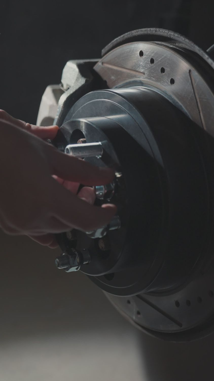 Car Break Rim Phtoo Mechanic Working on Car Brake System Free Stock Video Footage, Royalty ...