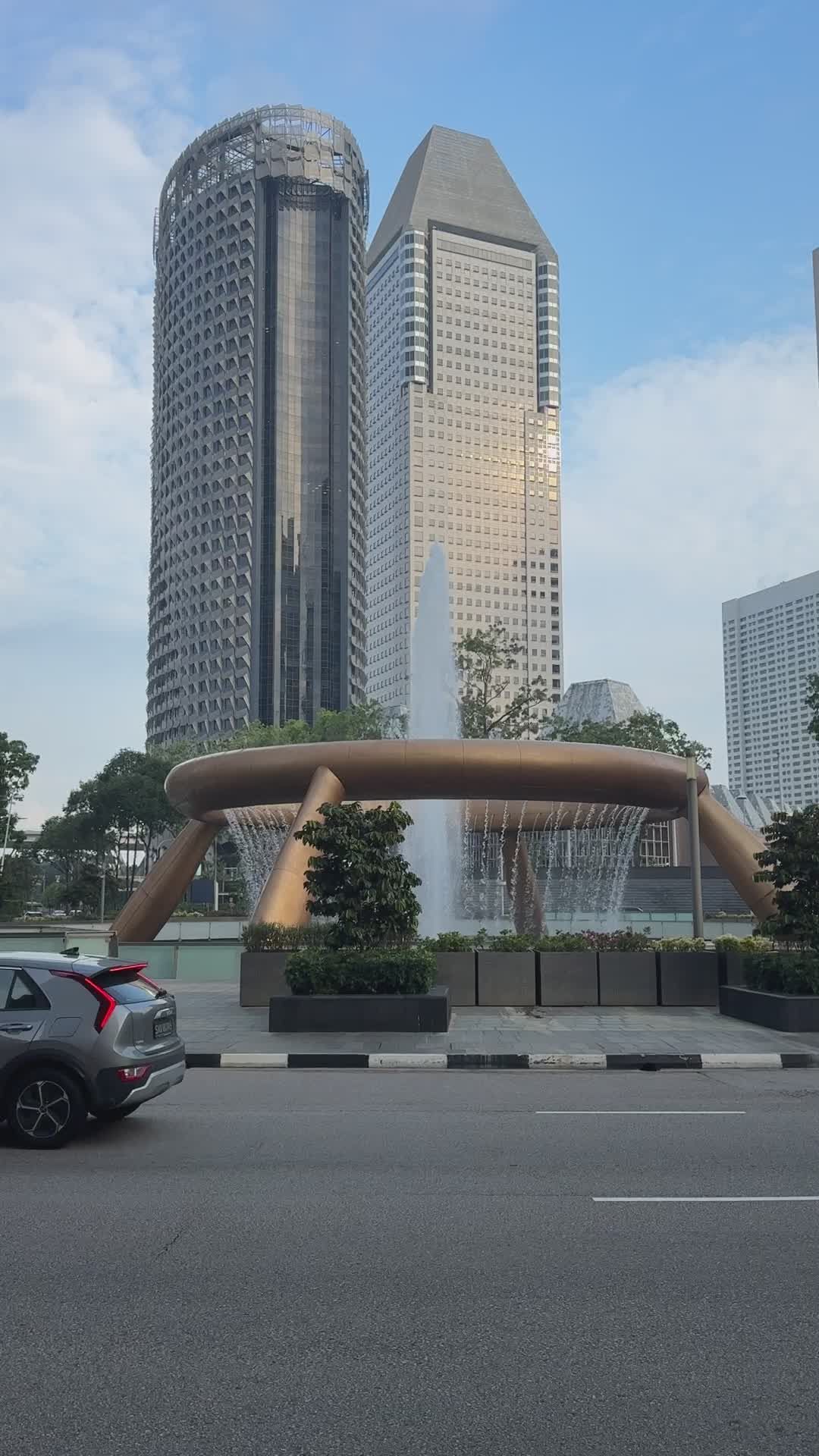 Iconic Fountain of Wealth in Singapore Free Stock Video Footage ...