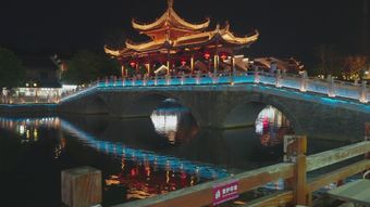江南夜景视频素材
