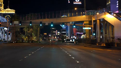 Streets of Las Vegas at Night