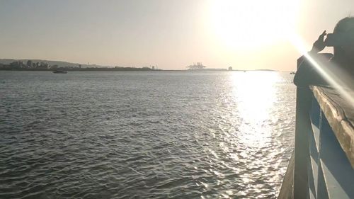 Sun Ray Reflection Sunlight Reflection Over the Water Surface · Free Stock Video