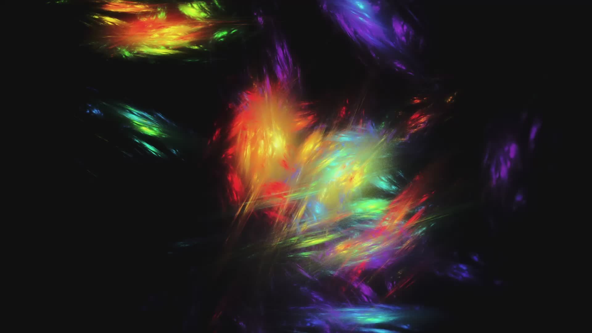 Dynamic Abstract Colorful Light Animation Free Stock Video Footage ...