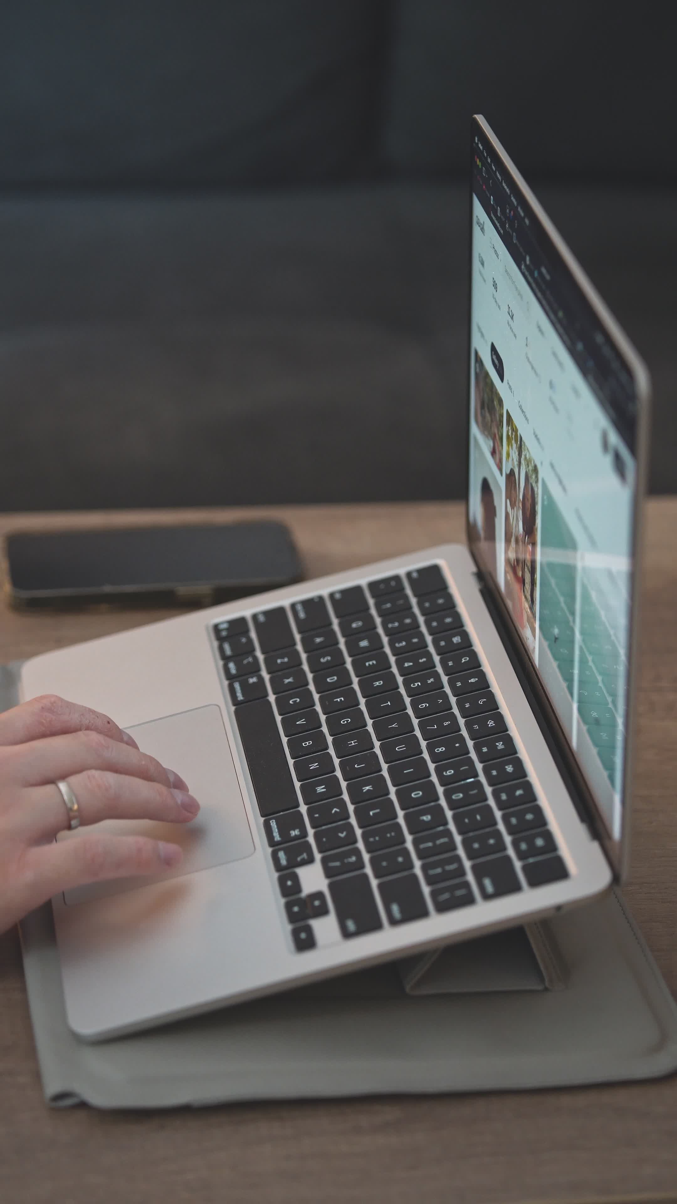 Hands Typing on a Laptop Indoors Free Stock Video Footage, Royalty-Free ...