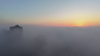 城市风景早上天空高清视频高清视频免费下载视频素材