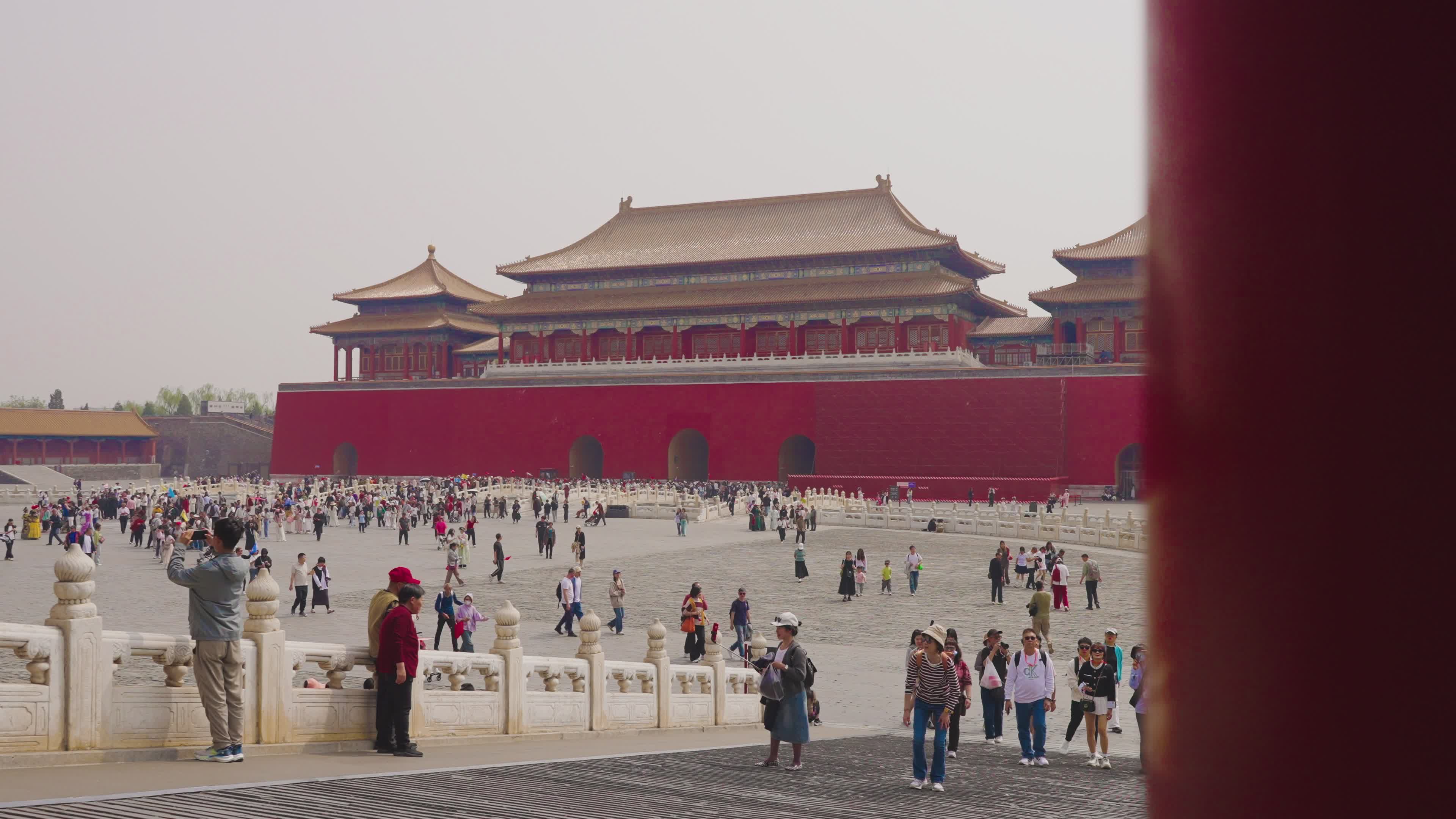 Explore the Historic Forbidden City in Beijing Free Stock Video Footage ...
