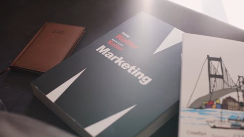 Book In Marketing On The Table