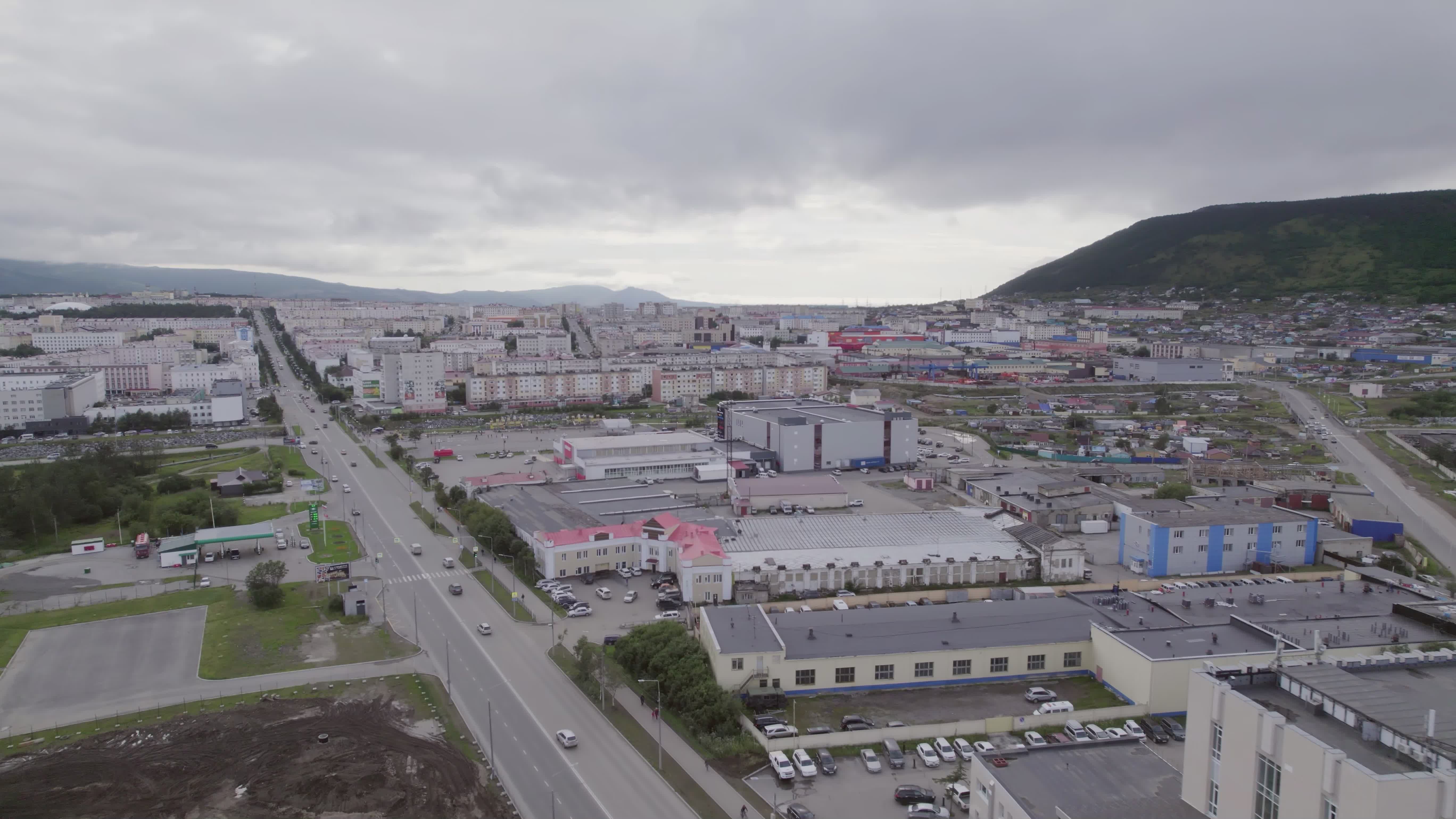 Vue Aérienne De La Zone Industrielle Urbaine · Vidéo gratuite