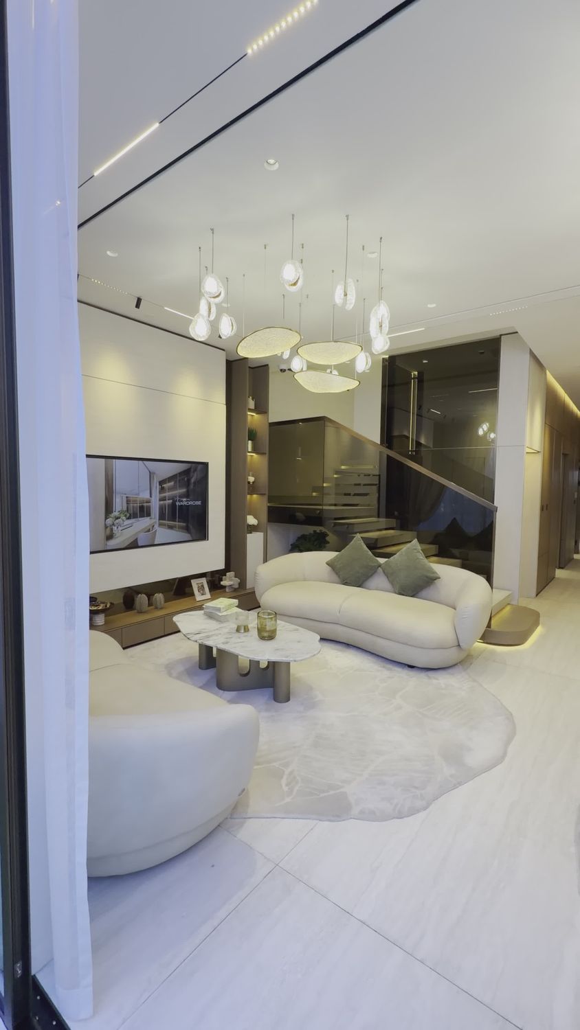 Modern Luxurious Living Room Interior Design Free Stock Video Footage ...