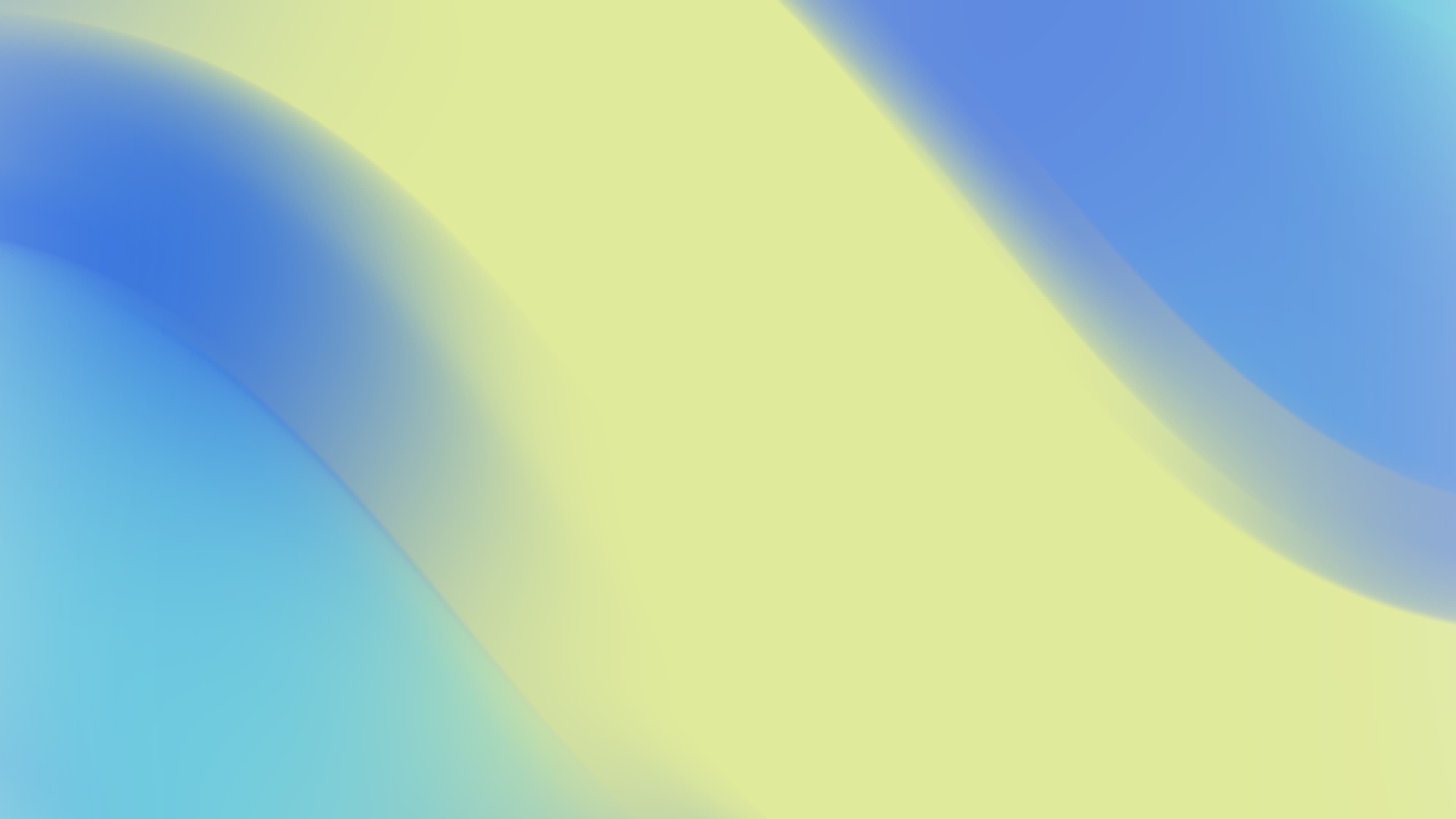 Abstract Fluid Waves of Blue and Yellow Light Free Stock Video Footage ...
